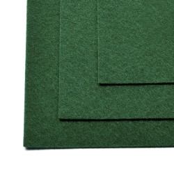 Фетр листовой мягкий IDEAL 1мм 20х30см арт.FLT-S1 уп.10 листов цв.667 т.зеленый