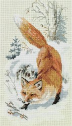 Набор для вышивания PANNA арт. J-7111 По первому снегу 22/5х38 см упак (1 шт)