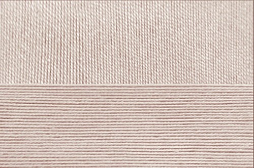 Пряжа для вязания ПЕХ "Цветное кружево" (100% мерсеризованный хлопок) 4х50г/475м цв.124 песочный
