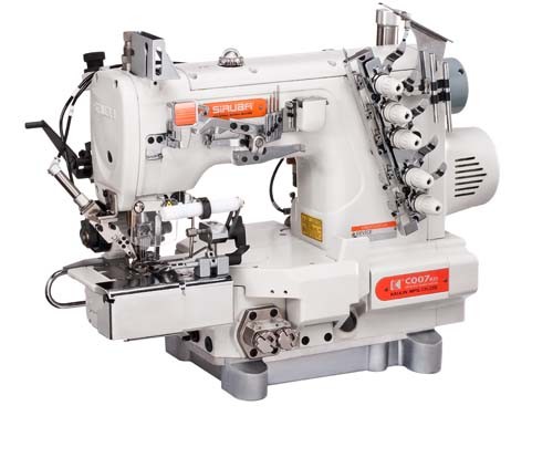Промышленная швейная машина Siruba C007L-W532-356/CR/CX/UTP/CL/RLP ( серводвигатель)