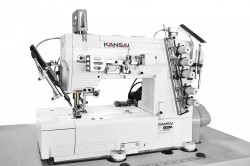 Промышленная швейная машина Kansai Special WX-8803D-UF/UTC-E 7/32(5.6) ( серводвигатель I90M-4-98)