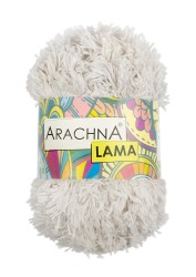 Пряжа ARACHNA LAMA (100% микрополиэстер) 5х200г/100м цв.22 св.серый