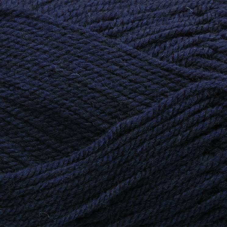Пряжа для вязания ПЕХ "Народная" (30% шерсть, 70% акрил) 5х100г/220м цв.571 синий
