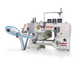 Промышленная швейная машина Siruba D007S-460-02R-ET/AW1 ( серводвигатель) (флэтлок)