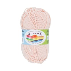 Пряжа ALPINA NANA (70% хлопок, 30% полиамид) 10х50г/105м цв.06 бл.розовый