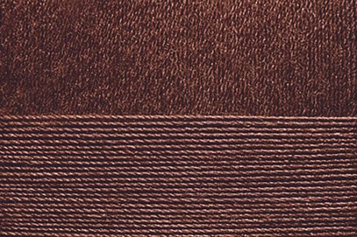Пряжа для вязания ПЕХ "Блестящее лето" (95% мерсеризованный хлопок 5% метанит) 5х100г/380м цв.416 св.коричневый