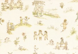 Ткань для пэчворка PEPPY Kate Greenaway Panel 115 г/м 100% хлопок цв.31007-10 уп.60х110 см