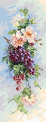 Рисунок на канве МАТРЕНИН ПОСАД арт.40х90 - 1820 Виноградная лоза