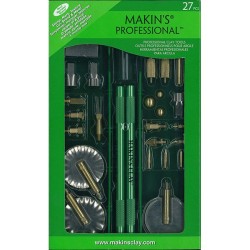 Makins Набор профессиональных инструментов для работы с пол.глиной, включает 27 деталей арт. 35060