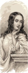 Рисунок на канве МАТРЕНИН ПОСАД арт.40х90 - 1827 Джульетта