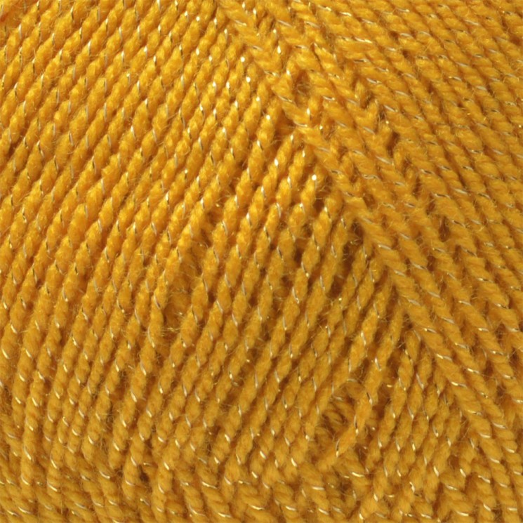 Пряжа для вязания ПЕХ "Мерцающая" (96% акрил, 4% метанит) 5х100г/430м цв.340 листопад
