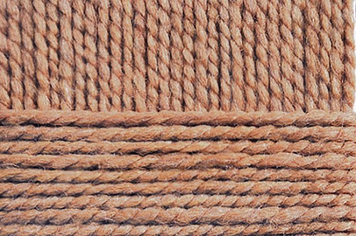 Пряжа для вязания ПЕХ 'Носочная' (50% шерсть/ 50% акрил) 10х100г/200м цв.165 т.бежевый упак (1 кг)