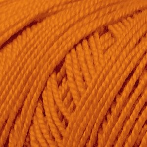 Пряжа для вязания ПЕХ "Ажурная" (100% хлопок) 10х50г/280м цв.189 ярк.оранжевая