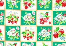 Ткань для пэчворка PEPPY Orchard Kitchen 130 г/м 100% хлопок цв.31736-60 уп.50х55 см