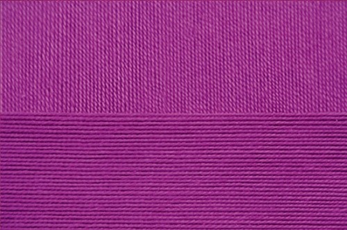 Пряжа для вязания ПЕХ "Успешная" (100% хлопок мерсеризованный) 10х50г/220м цв.087 т.лиловый