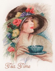 Набор для вышивания МАРЬЯ ИСКУСНИЦА арт.06.004.08 Время пить чай, по рисунку Х. Фишера 22х32 см