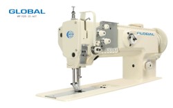 Global WF-1525-33 AUT Одноигольная прямострочная промышленная швейная машина с тройным продвижением материала/ увеличенной платформой и автоматическим
