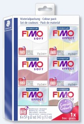 FIMO Soft комплект полимерной глины Конфетные цвета 2018/ арт.8023 25 упак (1 шт)
