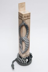 Набор для творчества Вяжи веревки арт.607 Змейка черно-белая упак (1 упак)