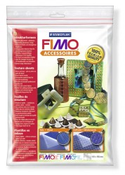 FIMO Текстурные листы Фактура дерева/Плетение/ арт.8744 05 упак (1 шт)