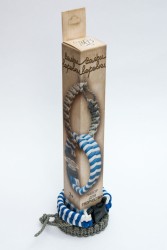 Набор для творчества Вяжи веревки арт.577 Змейка сине-белая упак (1 упак)