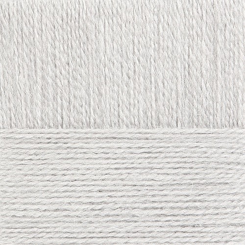 Пряжа для вязания ПЕХ "Ангорская тёплая" (40% шерсть, 60% акрил) 5х100г/480м цв.008 св.серый
