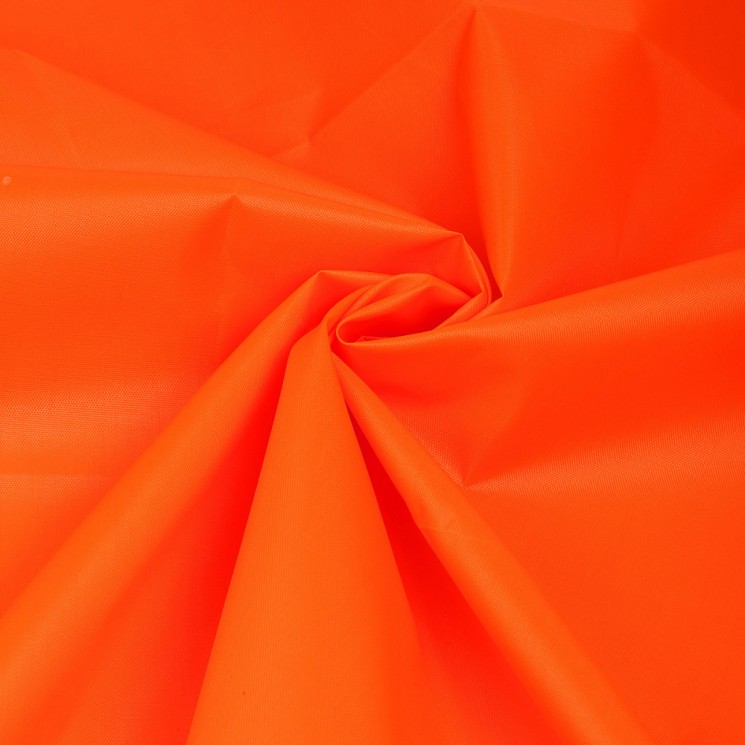 Ткань Оксфорд 200D PU1000 TBY 78г/м 100% пэ шир.150см 580 неон оранжевый рул.100м
