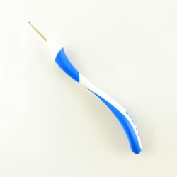 Крючок вязальный с эргономичной пластиковой ручкой addiSwing №2 16 см
