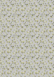 Ткань для пэчворка PEPPY Версальские Сады 146 г/м 100% хлопок цв.ВС-10 серый уп.50х55 см