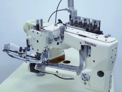 Промышленная швейная машина Kansai Special NFS-6604GMH-DD-60 (флэтлок) (комплект)