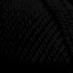 Пряжа для вязания ПЕХ "Популярная" (50% импортная шерсть, 45% акрил, 5% акрил высокообъёмный) 10х100г/133м цв.002 черный