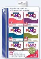 FIMO Soft комплект полимерной глины Цвета Земли 2018/ арт.8023 27 упак (1 шт)