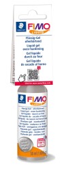 FIMO Liquid декоративный гель для запекания, цв.серебрянный, 50 мл арт.8050-81