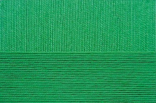 Пряжа для вязания ПЕХ "Виртуозная" (100% мерсеризованный хлопок) 5х100г/333м цв.480 ярк.зелень