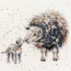 Набор для вышивания Bothy Threads арт.XHD47 Ewe And Me (Мы с овечкой) 26х26 см