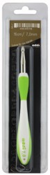 Крючок вязальный с эргономичной пластиковой ручкой addiSwing №7 16 см