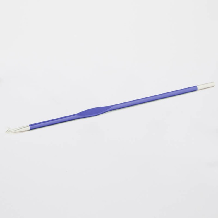 47470 Knit Pro Крючок для вязания "Zing" 4,5мм, алюминий, иолит (фиолетовый)