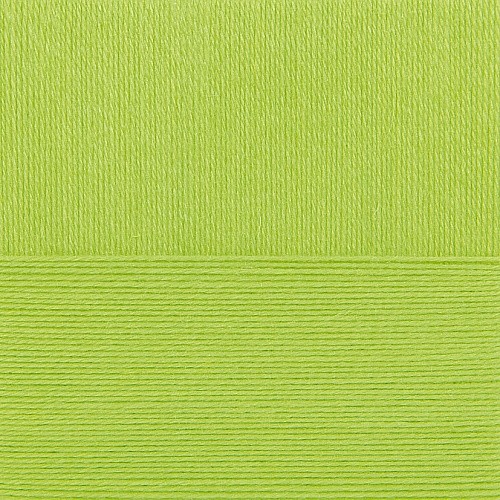 Пряжа для вязания ПЕХ "Школьная" (100% акрил) 5х50г/150м цв.252 зеленый горошек