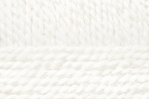 Пряжа для вязания ПЕХ "Осенняя" (25% шерсть, 75% ПАН) 5х200г/150м цв.001 белый