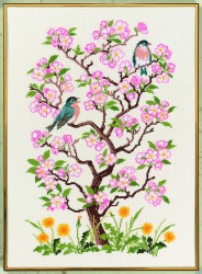 Набор для вышивания EVA ROSENSTAND арт.14-251 Весна 40х55 см
