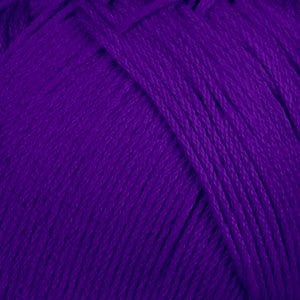 Пряжа для вязания ПЕХ 'Детский Хлопок' (100% Мерсеризированный хлопок) 5х100г/330м цв.078 фиолетовый упак (1 упак)