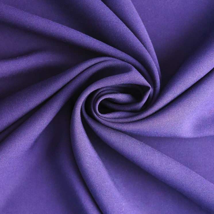 Ткань Штапель 130 г/м2 100% вискоза шир.145 см арт.Р.14876.24 цв.24 фиолетовый уп.25м