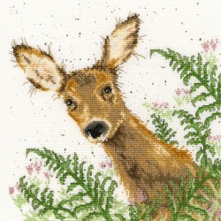 Набор для вышивания Bothy Threads арт.XHD32 Doe A Deer (Олененок) 26х26 см