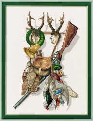 Набор для вышивания EVA ROSENSTAND арт.12-279 Гордость охотника 45х60 см