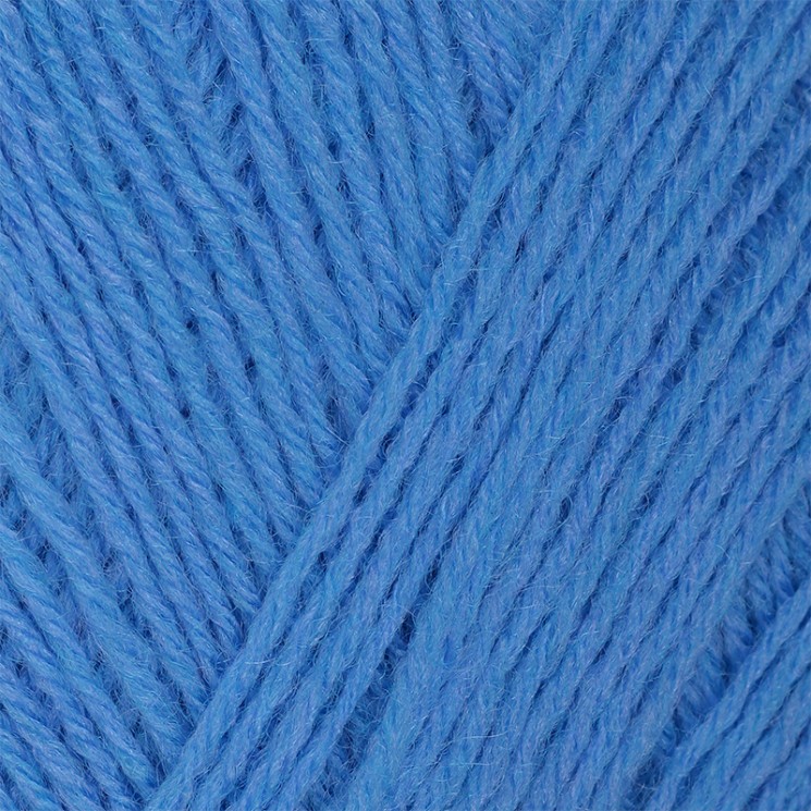 Пряжа для вязания ПЕХ "Детский каприз трикотажный" (50% мериносовая шерсть, 50% фибра) 5х50г/400м цв.520 голубая пролеска